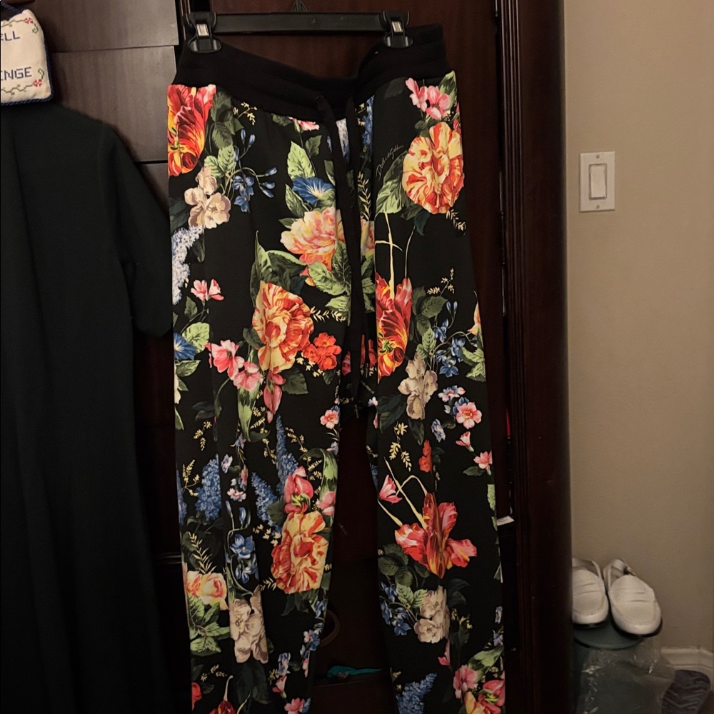 MEN’S. Multicolor Floral Joggers  NWT
DOLCE & GABANNA